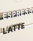 Magnetic Menu Board for Café and Restaurant Wall Display