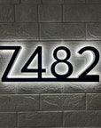 Backlit House Numbers – Underline Edition