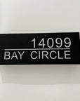 House Numbers & Street Name Signs