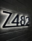 Backlit House Numbers – Underline Edition