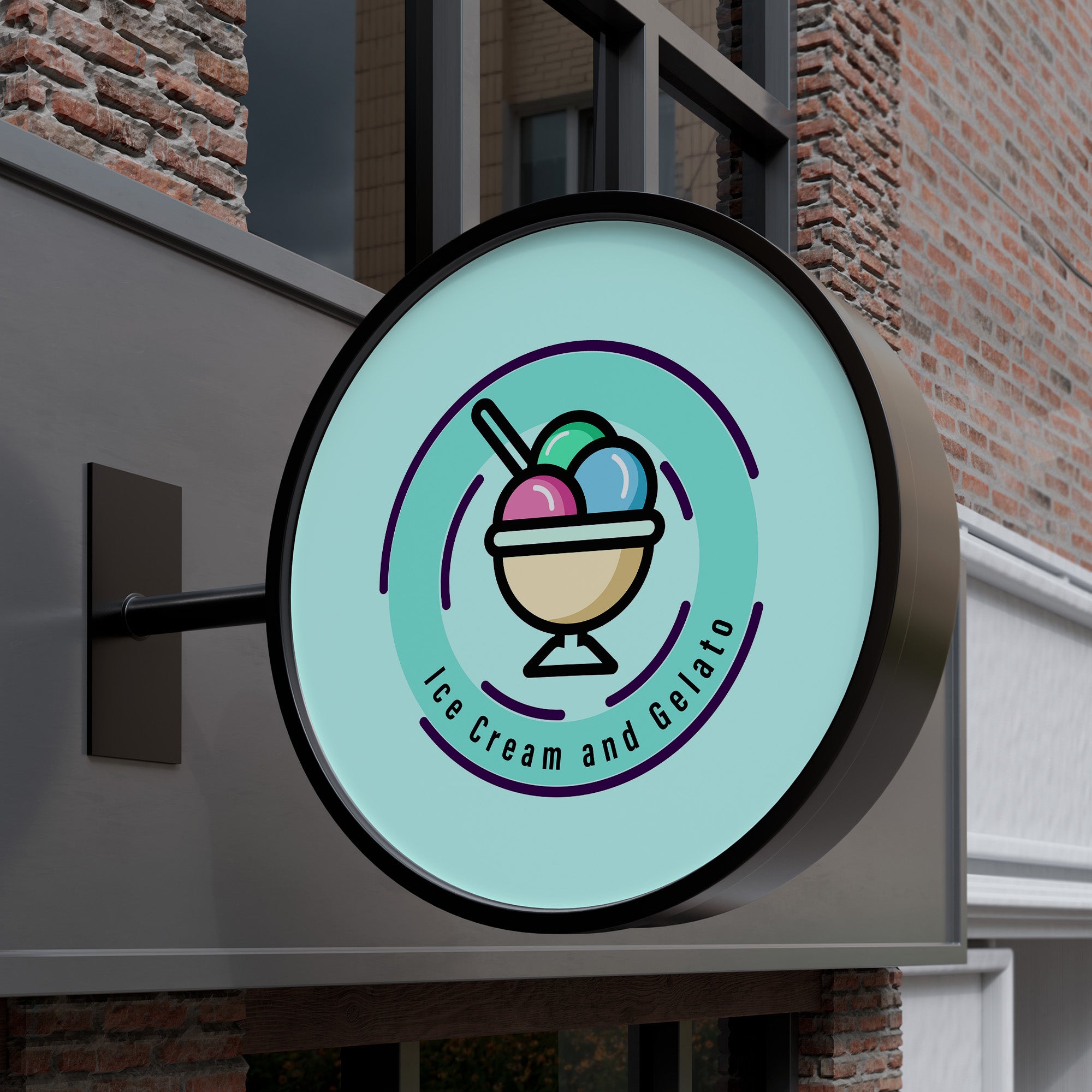 LED Light Box |  Round