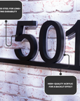 Backlit House Numbers – Underline Edition