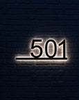 Backlit House Numbers – Underline Edition