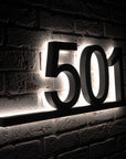 Backlit House Numbers – Underline Edition