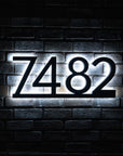 Backlit House Numbers – Underline Edition