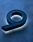 Solar House Number Light – Self-Charging, No Wiring
