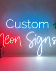 Letreros de neón personalizados