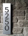 3D Acrylic Metal Backlit House Numbers