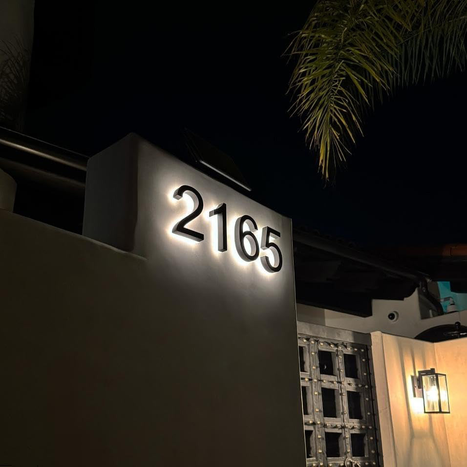 House address numbers