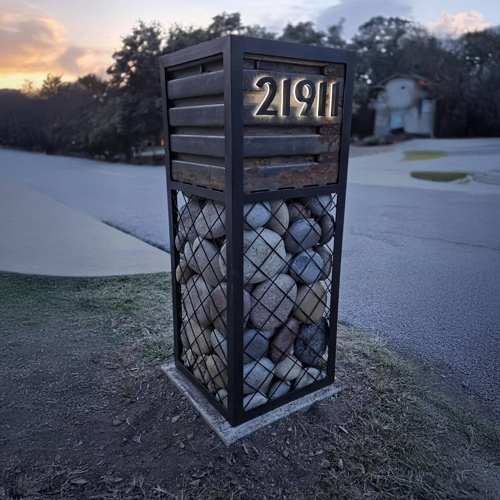House numbers for mailbox