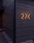 Solar House Number Light – Self-Charging, No Wiring