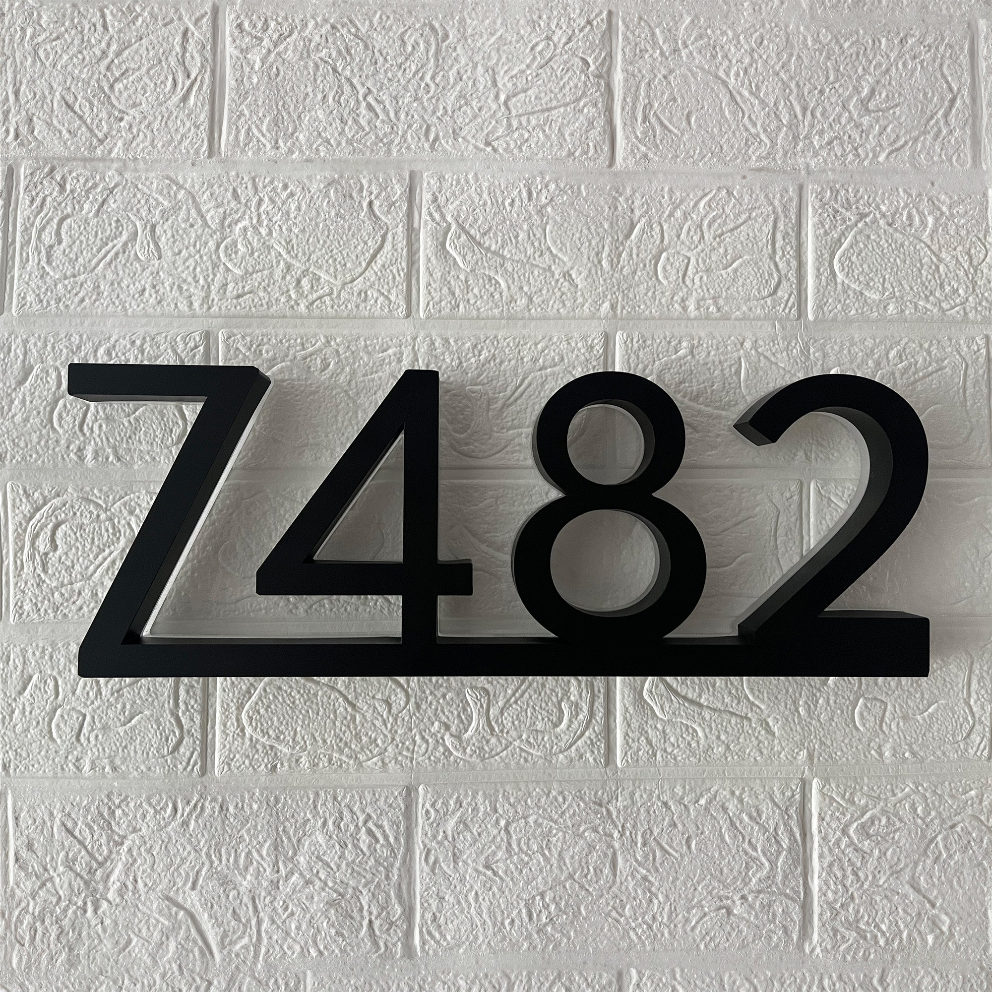 Backlit House Numbers – Underline Edition