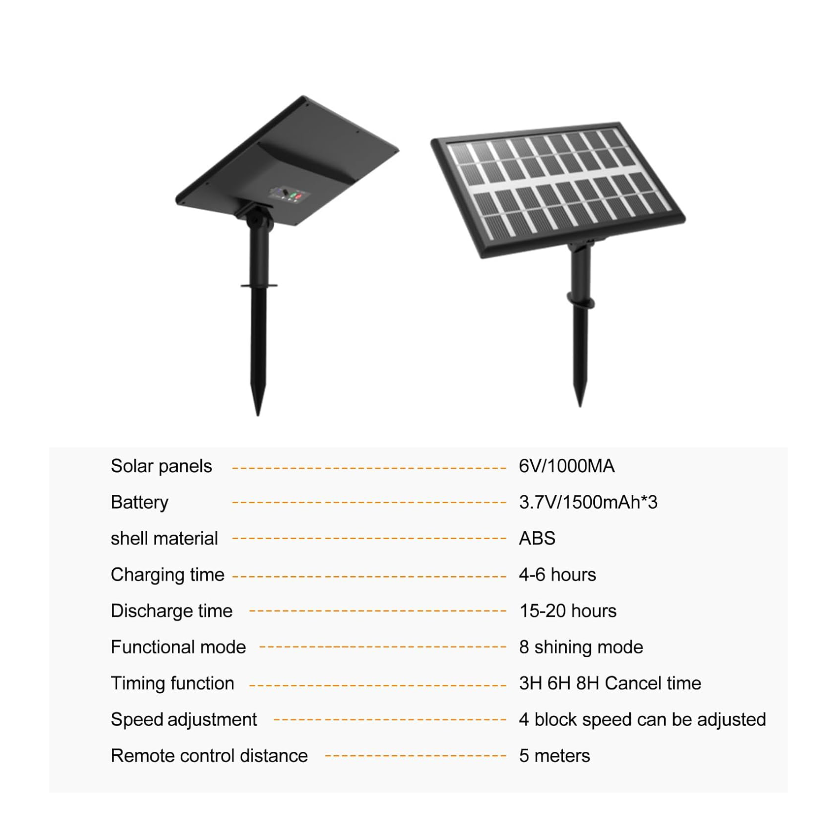 Solar Panel for Backlit Address Signs
