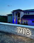 house numbers luxury