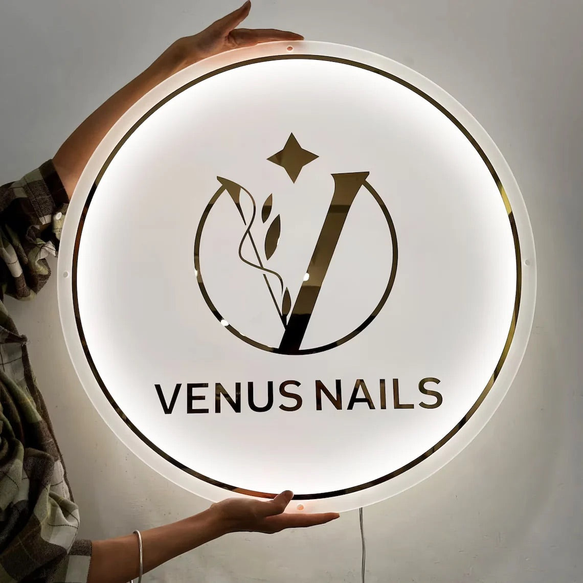 Custom Logo Neon Sign LED Acrylic Business Sign – Selegna Signs