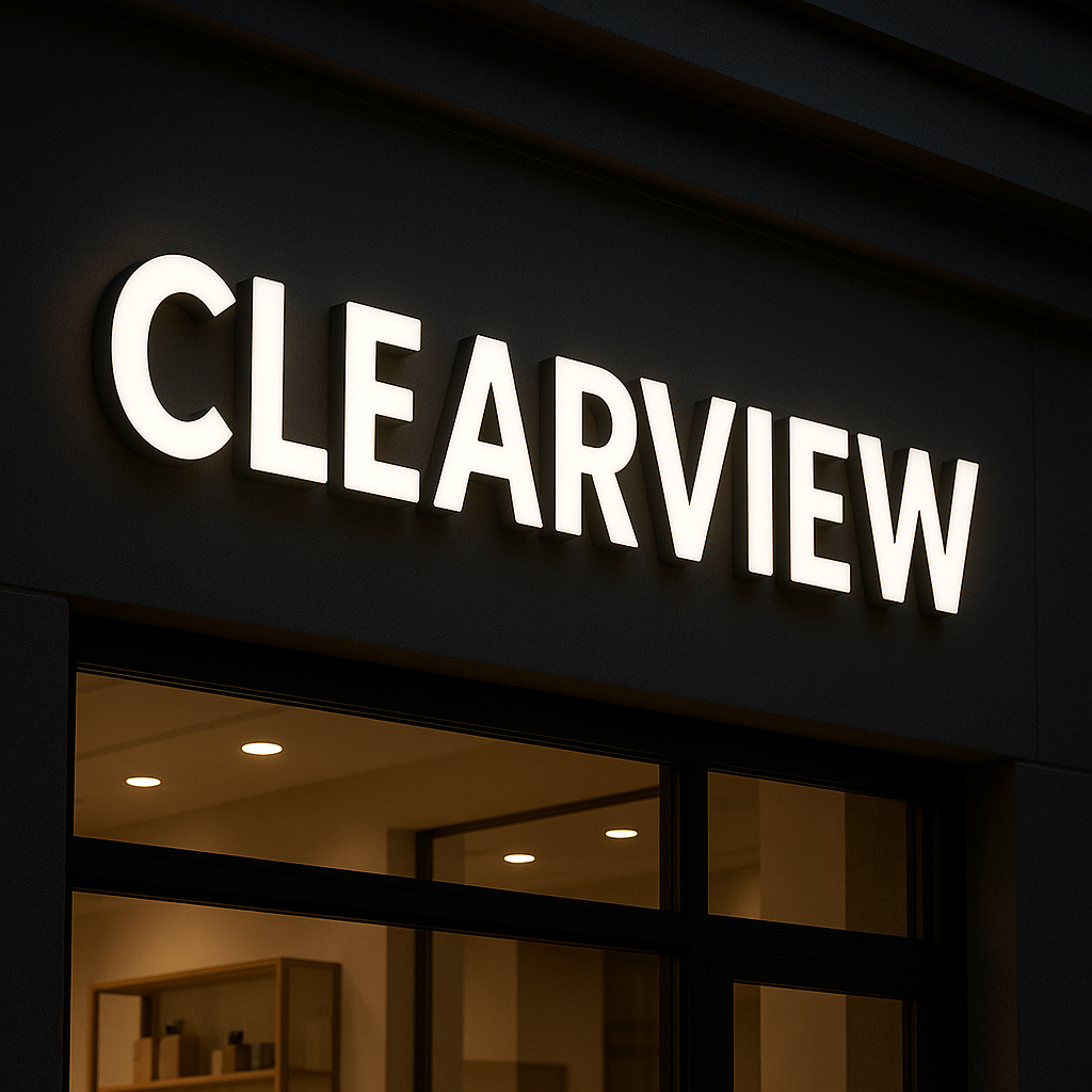 Custom 3D Front-Lit LED Channel Letter Sign