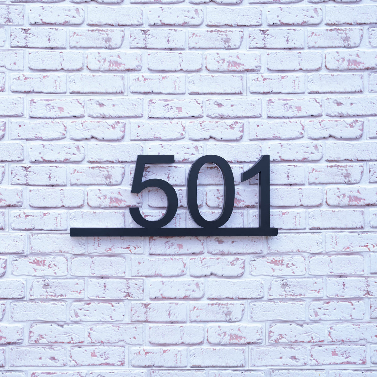 Backlit House Numbers – Underline Edition
