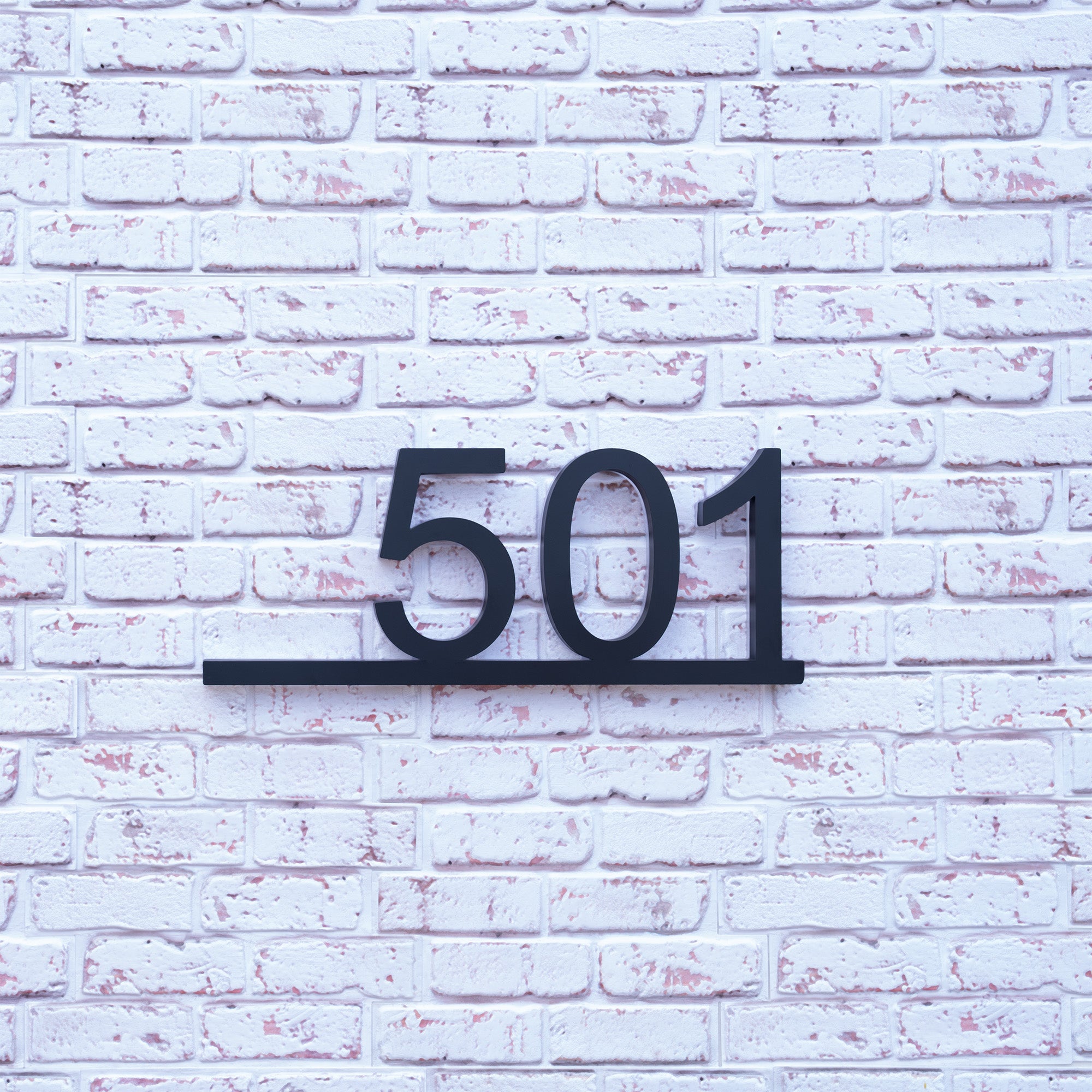Backlit House Numbers – Underline Edition