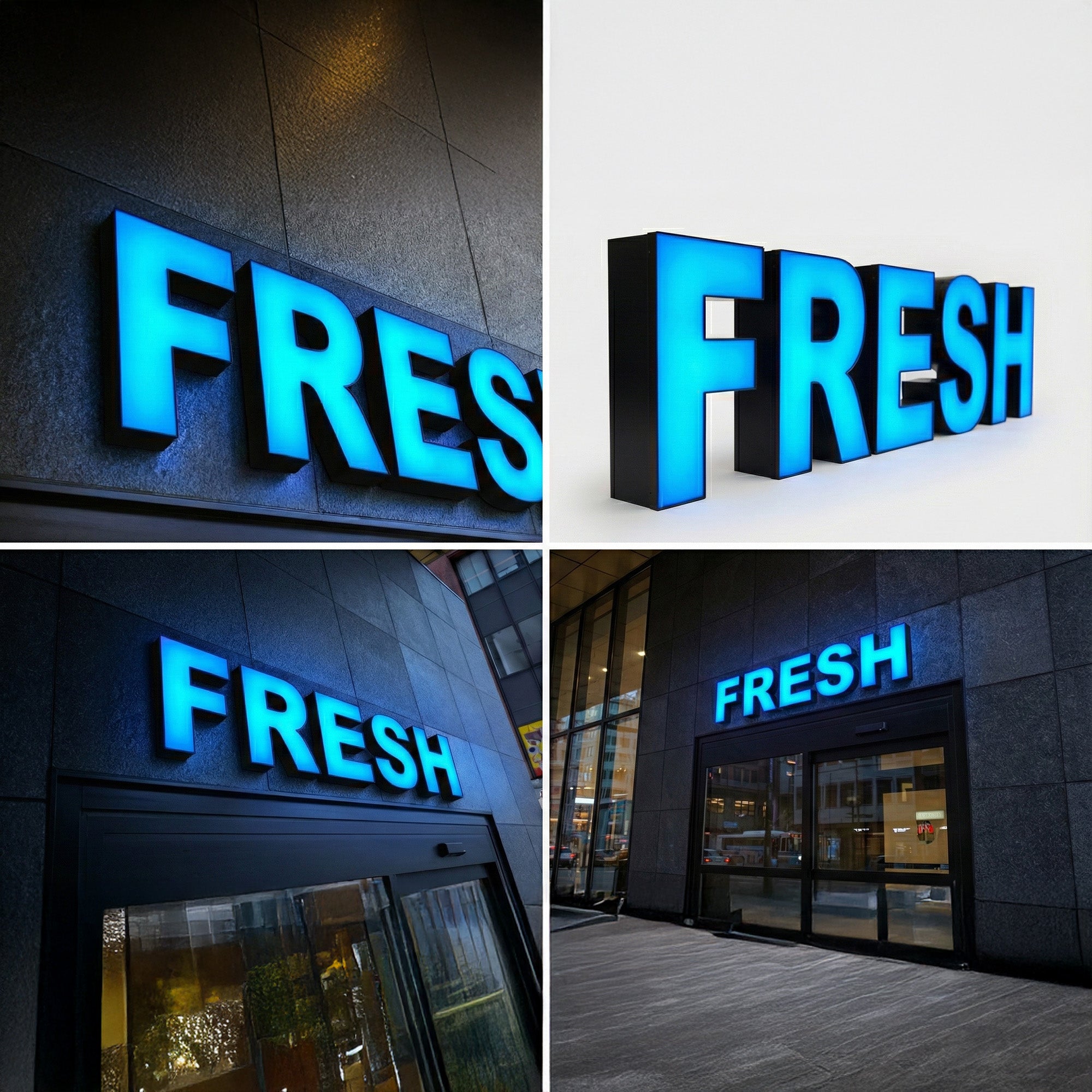 Custom 3D Front-Lit LED Channel Letter Sign