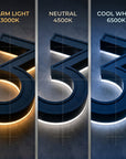 Solar House Number Light – Self-Charging, No Wiring