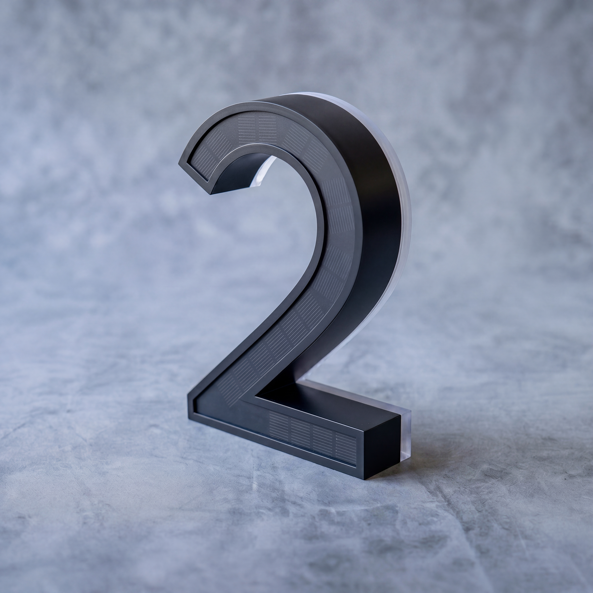 Solar House Number Light – Self-Charging, No Wiring