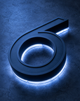 Solar House Number Light – Self-Charging, No Wiring