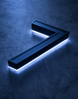 Solar House Number Light – Self-Charging, No Wiring