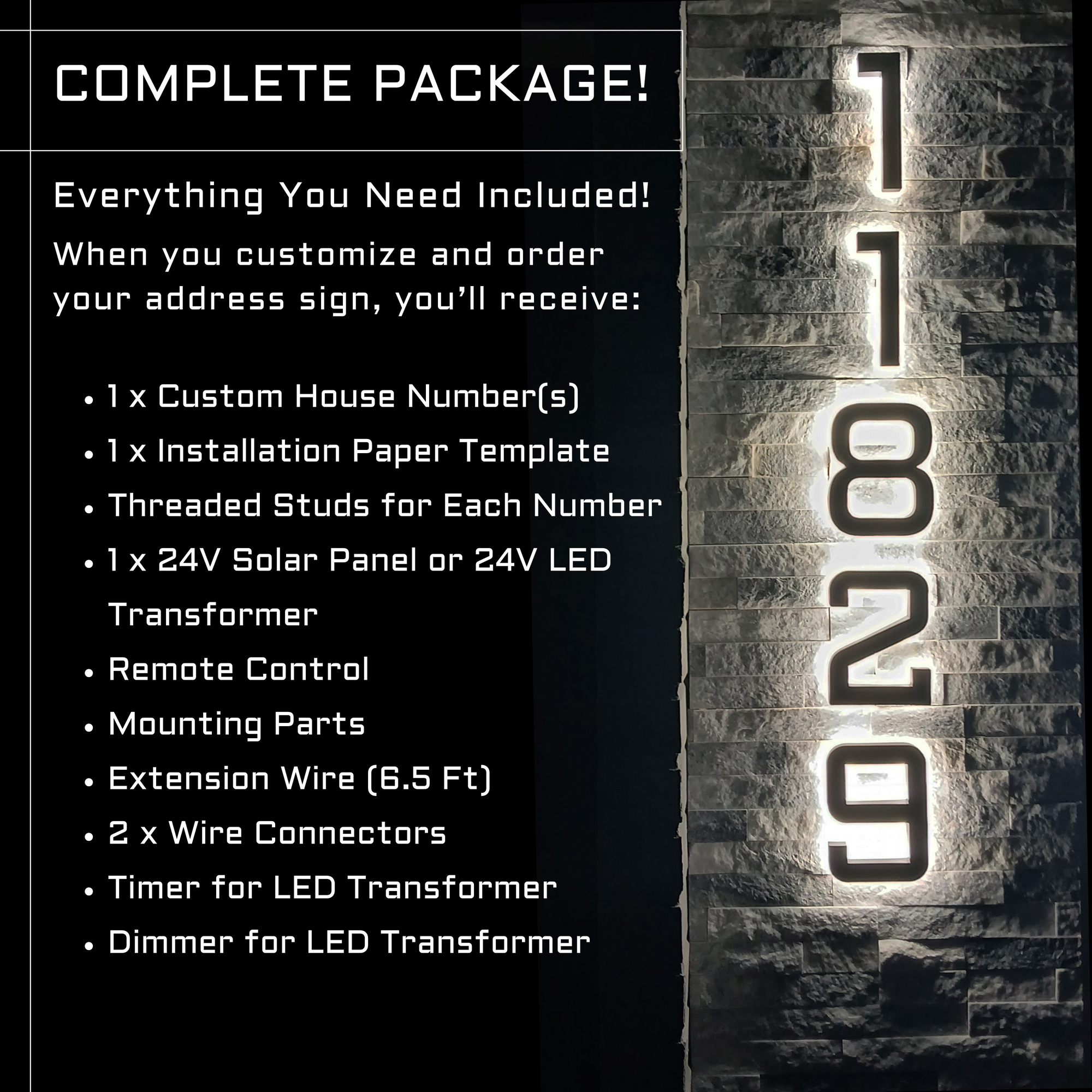 house address numbers