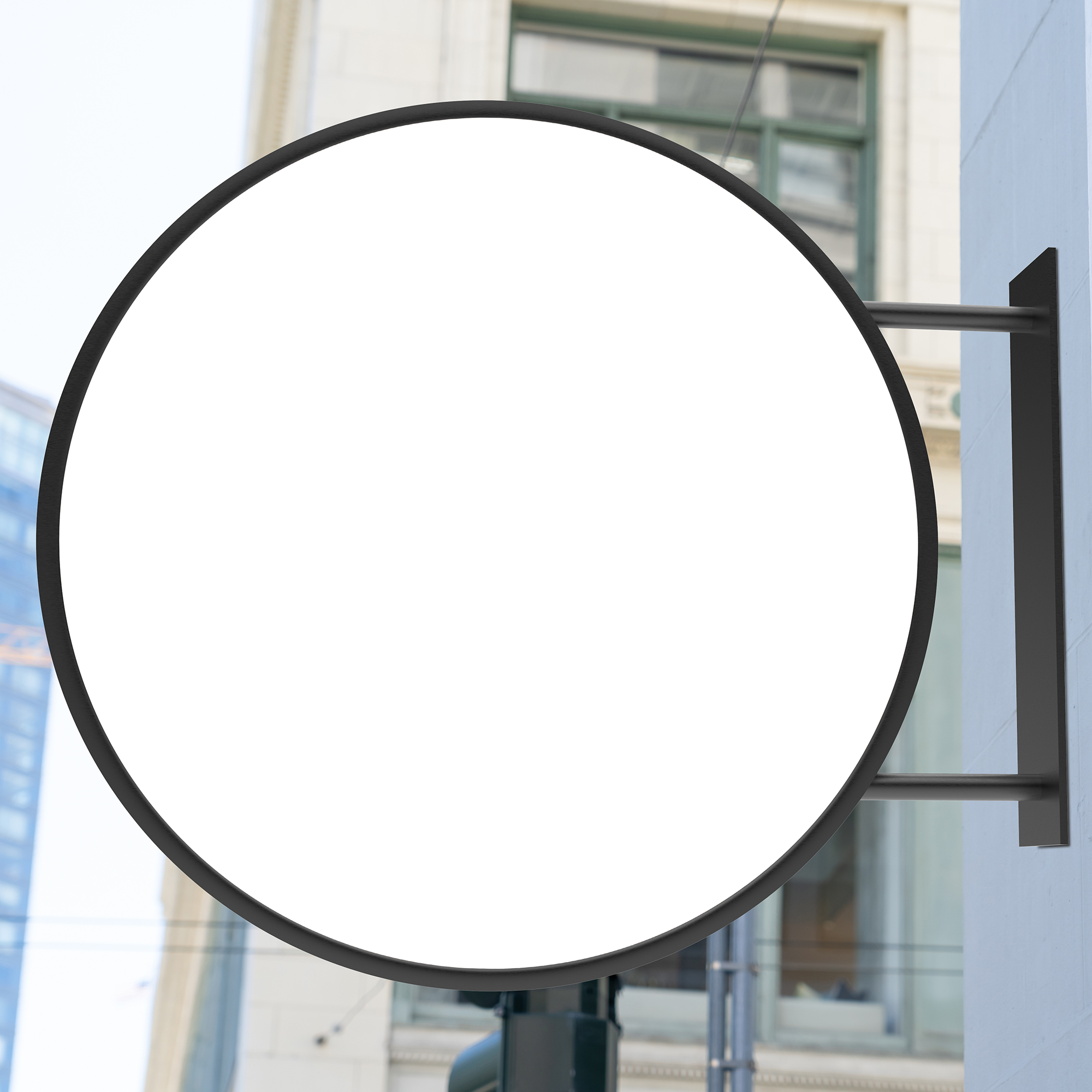 Round LED Light Box Sign – Selegna Signs