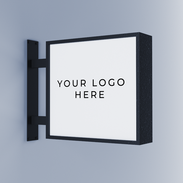 Square LED Light Box Sign – Selegna Signs