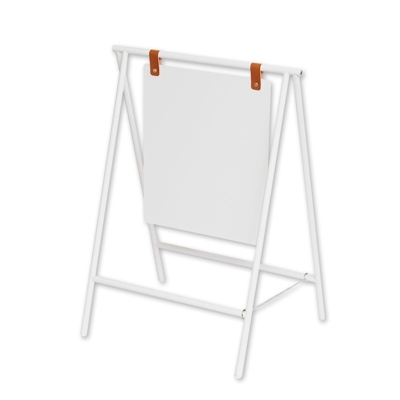 Freestanding sandwich board used for event parking and directional guidance