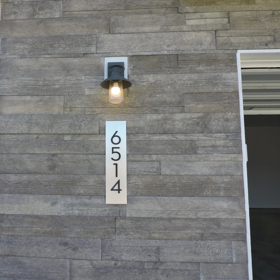 3D Acrylic Metal Backlit House Numbers