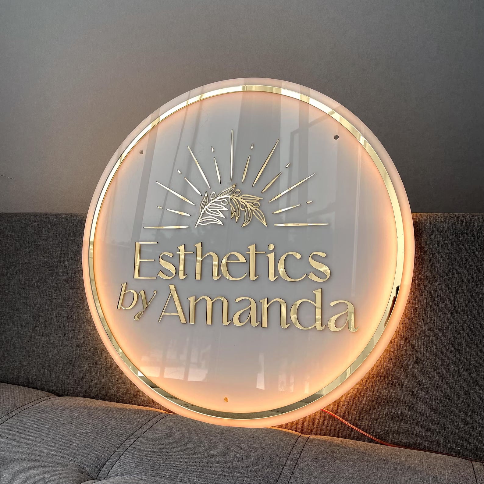 Custom Logo Neon Sign LED Acrylic Business Sign