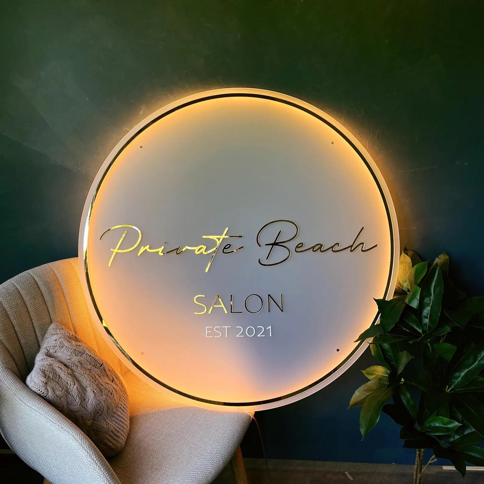 Custom Logo Neon Sign LED Acrylic Business Sign