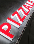 Custom lit acrylic letters for indoor and outdoor business signage