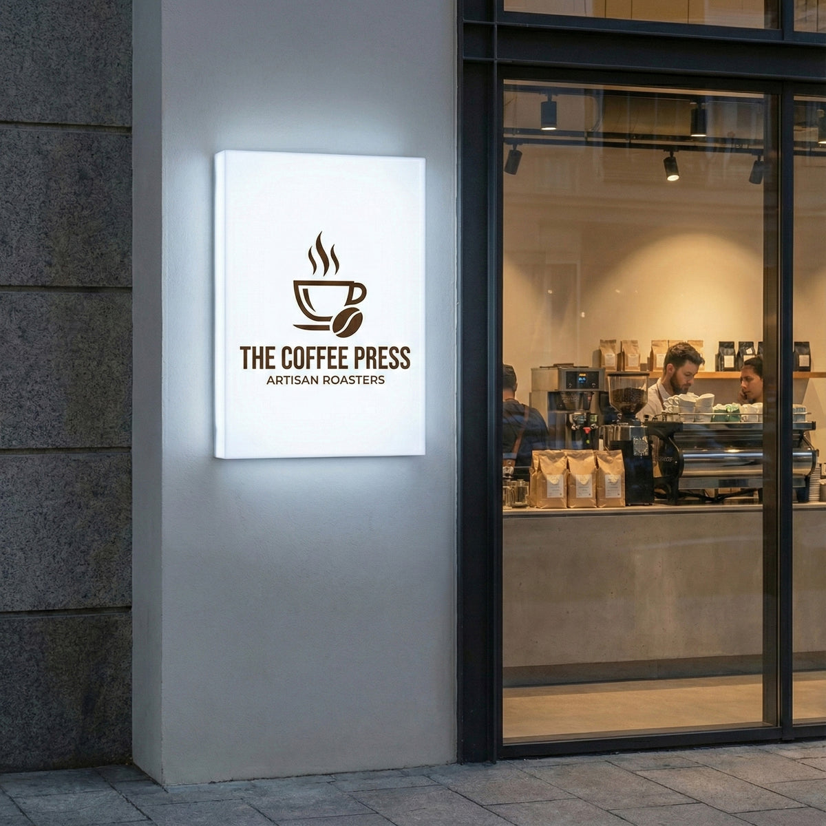Rectangular LED Light Box Sign – Selegna Signs