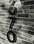 Modern curb appeal lighting ideas with illuminated house numbering