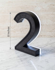Solar House Number Light – Self-Charging, No Wiring