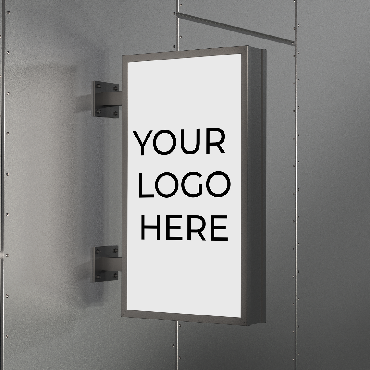 Storefront Light Box Design Rectangular LED Light Box – Illuminated Business Sign – Selegna Signs